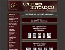 Tablet Screenshot of coiffure-ducher.fr